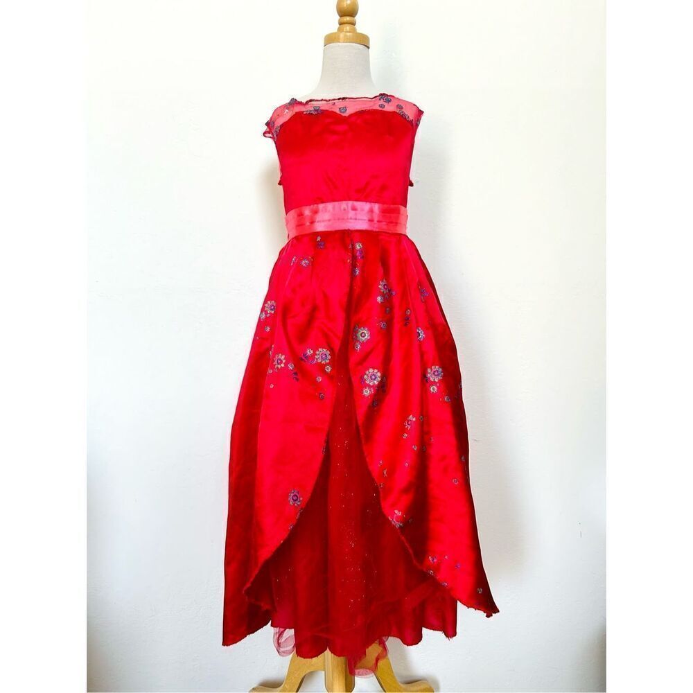 Disney Girls 4-6x Elana of Avalor Dress Halloween Costume - Picture 3 of 10